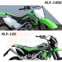Rayon et écrou en acier inoxydable 9x186, 9x203 KLX14G, KLX150 (Jante avant 19 + arrière 17)