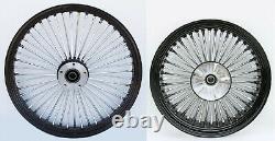 Rayon gras 21 roue avant/arrière 18 noir Abs Harley Electra Glide Road King Street