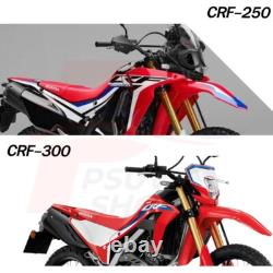Rayons et écrous en acier inoxydable 9x192+9x235 pour CRF250 CRF300 (Jante avant 21+ arrière 18)