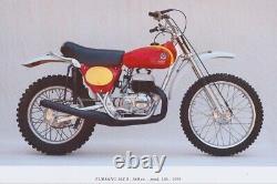 Rayons et écrous en acier inoxydable Bultaco Pursang Mk8 nouvelle roue avant et arrière Mk8
