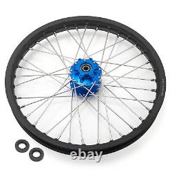 Rims et moyeux de roues avant et arrière à rayons TARAZON 21 et 19 pour vélo électrique tout-terrain Talaria Sting