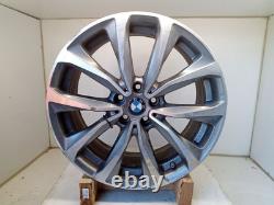 Roue 19x7-1/2 Alliage Avant ou Arrière 5 Branches V S'adapte aux BMW X3 18-20 3875999