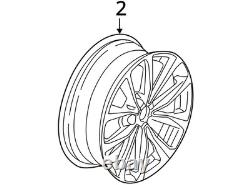 Roue 19x7-1/2 Alliage Avant ou Arrière 5 Rayons V S'adapte aux BMW X3 2018-2020 6862901
