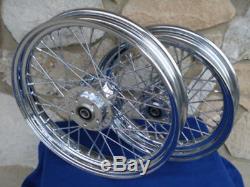 Roue Avant 19x2.50 & Arrière 16x3 40 Pour Harley Dyna Sportster