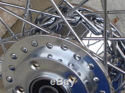 Roue Avant 19x2.50 & Arrière 16x3 40 Pour Harley Dyna Sportster