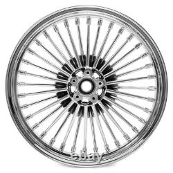 Roue Jantes à Rayons Épais 21x3.5 18x3.5 pour Harley Softail Deluxe EFI FLSTNI FLSTN