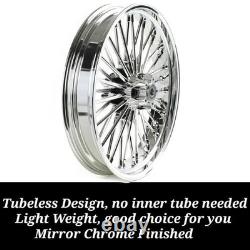 Roue Jantes à Rayons Épais 21x3.5 18x3.5 pour Harley Softail Deluxe EFI FLSTNI FLSTN