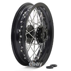 Roue à rayons TARAZON 12x2.15 pour roue avant et arrière avec moyeu pour Beta Explorer et Apollo RFN