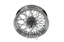 Roue à rayons avant ou arrière 16 pour réplique Harley Davidson Shovelhead FX FL 1973-1984