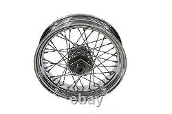 Roue à rayons avant ou arrière 16 pour réplique Harley Davidson Shovelhead FX FL 1973-1984