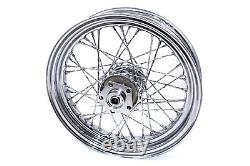 Roue à rayons avant ou arrière de 16 pouces x 3,00 pouces adaptée à Harley Davidson
