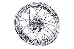 Roue à rayons avant ou arrière de 16 pouces x 3,00 pouces adaptée à Harley Davidson