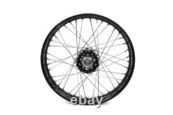 Roue à rayons avant ou arrière réplique 18 X 2.15 BLK pour WL UL EL FL 1936-66 Harley
