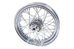 Roue à rayons de 16 pouces x 3,00 pouces avant ou arrière compatible avec Harley Davidson