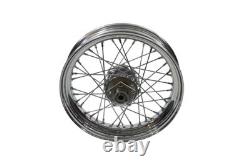 Roue à rayons de 16 pouces x 3,50 pouces arrière ou avant compatible avec Harley Davidson