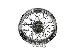 Roue à rayons de 16 pouces x 3,50 pouces pour Harley Davidson, à l'arrière ou à l'avant
