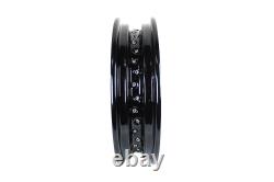 Roue à rayons réplique avant ou arrière de 16 pouces x 3,00 pouces compatible avec Harley Davidson