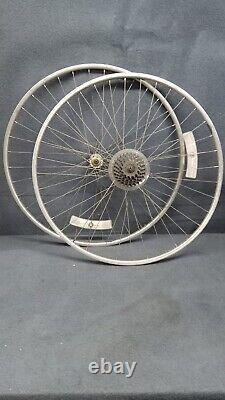 Roue avant et arrière Rigida vintage à 6 vitesses, 36 rayons, 27x1 pouces