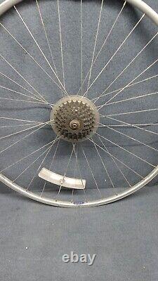 Roue avant et arrière Rigida vintage à 6 vitesses, 36 rayons, 27x1 pouces