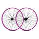 Roue En Alliage De Vélo à Coaster Rose 26x 32mm 36 Rayons Avant Et Arrière Beach Cruiser