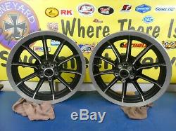 Roues De 16 À 3 Rayons À 16 Rayons À L'avant Et À L'arrière De La Marque Harley Flt Touring 1986-1999