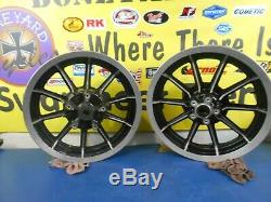Roues De 16 À 3 Rayons À 16 Rayons À L'avant Et À L'arrière De La Marque Harley Flt Touring 1986-1999