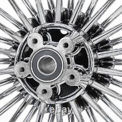 Roues Fat Spoke Abs 21x3.5 16x5.5 Pour Harley Touring Electra Road Glide 09-2021