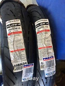 Roues Harley Dyna à 13 rayons et rotors 16 arrière et 19 avant avec vos roulements scellés