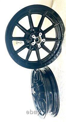 Roues Harley Road King en noir brillant OEM Touring 1990-1999 Electra Glide 16