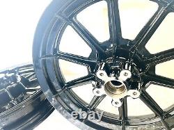 Roues Harley Road King en noir brillant OEM Touring 1990-1999 Electra Glide 16