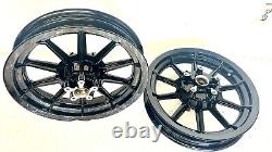 Roues Harley Road King en noir brillant OEM Touring 1990-1999 Electra Glide 16