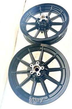 Roues Harley Road King en noir brillant OEM Touring 1990-1999 Electra Glide 16