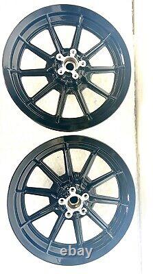 Roues Harley Road King en noir brillant OEM Touring 1990-1999 Electra Glide 16