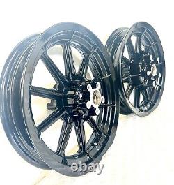 Roues Harley Road King en noir brillant OEM Touring 1990-1999 Electra Glide 16