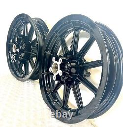 Roues Harley Road King en noir brillant OEM Touring 1990-1999 Electra Glide 16