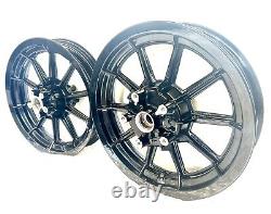 Roues Harley Road King en noir brillant OEM Touring 1990-1999 Electra Glide 16