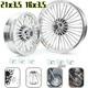 Roues Jantes &agrave; Rayons &Eacute;pais 21 & 16 3.5 Pour Harley Touring Road King Glide 2000-2008