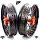 Roues Super-moto Cnc 17'' Kke Adaptées Aux Ktm Exc Xc Sxf 250 300 450 500 2003-2024 Moto