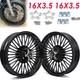 Roues &agrave; Gros Rayons 16 X 3,5, Jantes Avant Et Arri&egrave;re Pour Harley Touring Road Glide Et Electra Glide