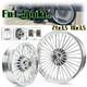 Roues &agrave; Gros Rayons De 21 Pouces &agrave; L&rsquo;avant Et De 16 Pouces &agrave; L&rsquo;arri&egrave;re Pour Harley Softail Flst Heritage Deluxe