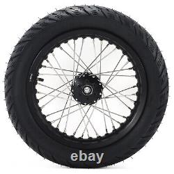 Roues à rayons 14x2.15 pour roues avant et arrière avec moyeux pour la moto électrique SUR-RON Light Bee LB X E-Dirt