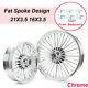 Roues à Rayons Fat 21x3.5 16x3.5 Pour Harley Softail Heritage Flstc Deuce Deluxe