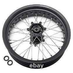 Roues à rayons avant et arrière 17x3,5 17x4,25 avec moyeux pour vélo électrique Sur-Ron Ultra Bee