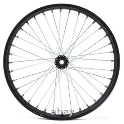 Roues à rayons avant et arrière 21+19, jante, moyeu, flasque pour Beta Explorer pour Apollo RFN