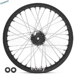 Roues à rayons avant et arrière 21x1.6 & 18x2.15 avec jantes et moyeux pour vélo électrique Talaria Sting