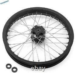 Roues à rayons avant et arrière 21x1.6 & 18x2.15 avec jantes et moyeux pour vélo électrique Talaria Sting