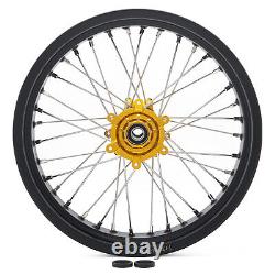 Roues à rayons avant et arrière de 17x3.5 et 17x4.25 avec moyeux de jante pour vélo électrique SUR-RON Ultra Bee