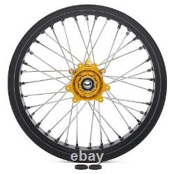 Roues à rayons avant et arrière de 17x3.5 et 17x4.25 avec moyeux de jante pour vélo électrique SUR-RON Ultra Bee