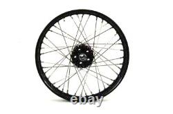 Roues à rayons avant ou arrière de 18 pouces x 2,15 pouces compatibles avec Harley Davidson