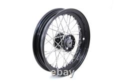 Roues à rayons de 16 pouces x 3,00 pouces avant ou arrière compatibles avec Harley Davidson